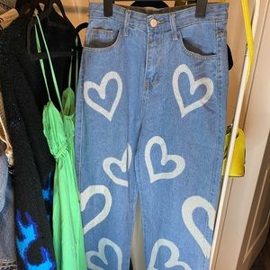 boyfriend heart jeans